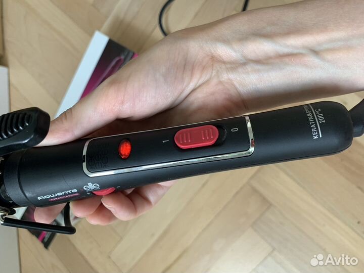 Щипцы для завивки волос Rowenta keratin
