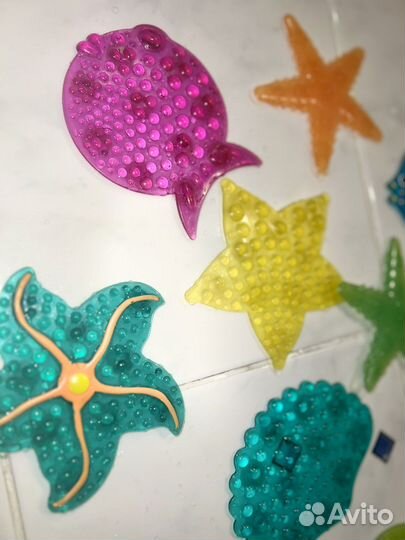 Мини коврики в ванную 11 шт