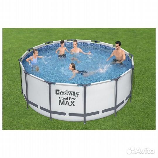 Бассейн каркасный Steel Pro MAX, 366 х 122 см