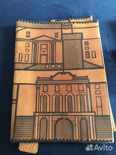 Обложка на книгу кожаная