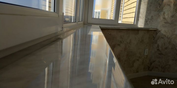 Подоконник пластиковый глянцевый