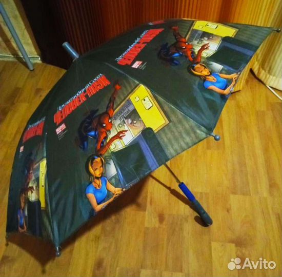 Зонтик детский- человек паук