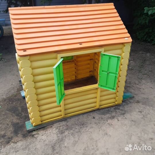 Детский игровой домик уличный