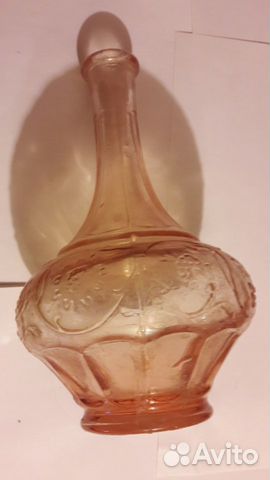 Графин под вино середина прошлого века