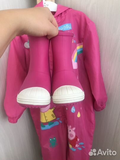 Сапоги для девочкм crocs c9