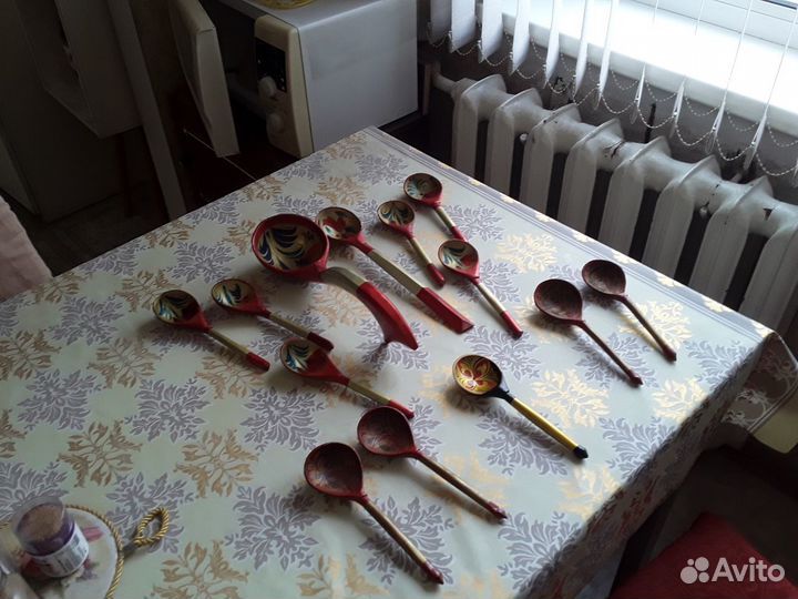 Сувенирные деревянные ложки