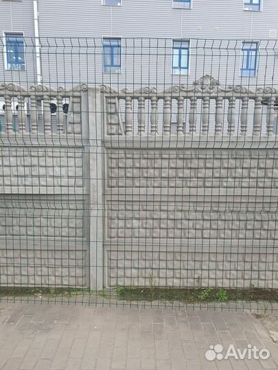 Забор из жб