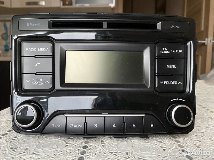 Штатная магнитола на hyundai creta