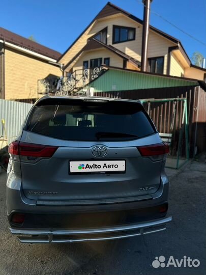 Toyota Highlander 3.5 AT, 2017, 120 000 км