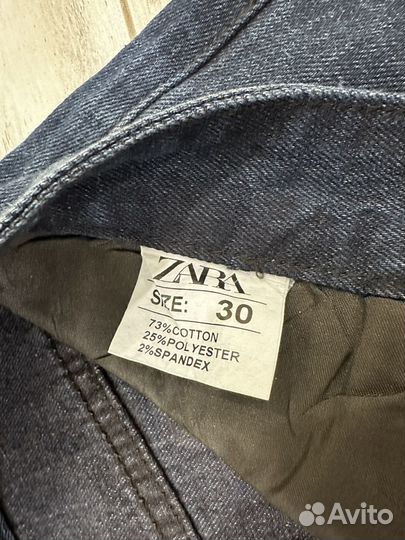 Джинсы zara мужские