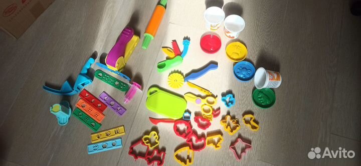 Наборы для лепки play doh (и др)