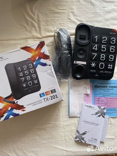 TeXet телефонный аппарат