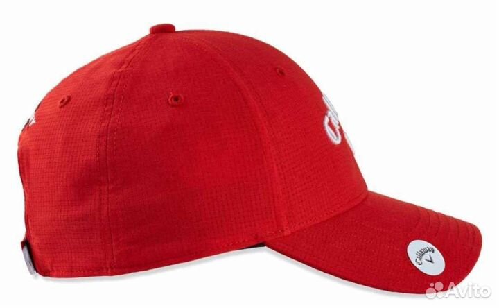Кепка для гольфа Callaway Stitch, красная
