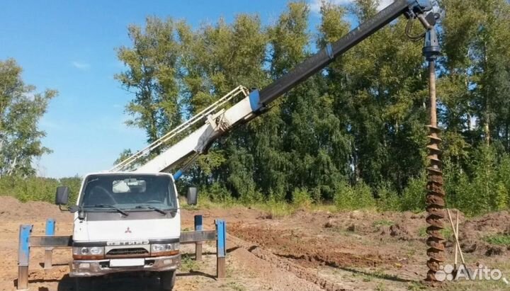 Ямобур под сваи 12 метров