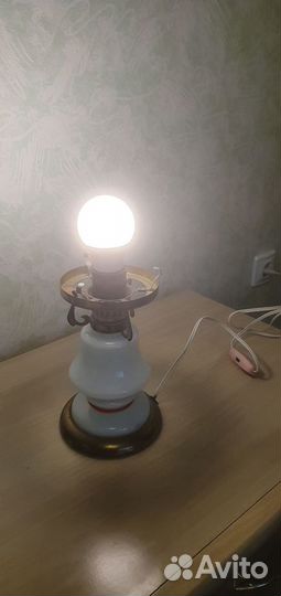 Настольная лампа СССР винтаж