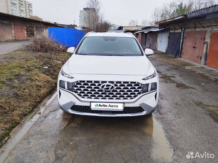 Hyundai Santa Fe 2.5 AT, 2021, 53 000 км