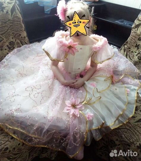 Платье 5-6лет