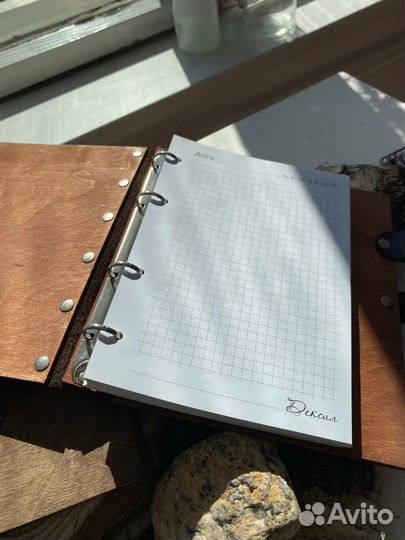 Блокнот ручной работы Байкал