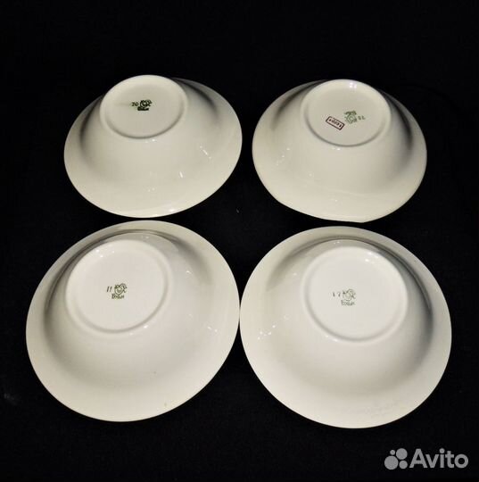Фаянсовые глубокие тарелки салатники СССР Винтаж