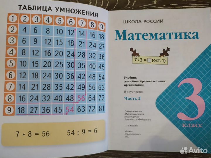 Учебники 3 класс