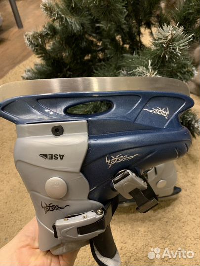 Раздвижные коньки 29-32 blue XS