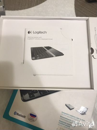 Клавиатура logitech ultrathin keyboard cover ipad2