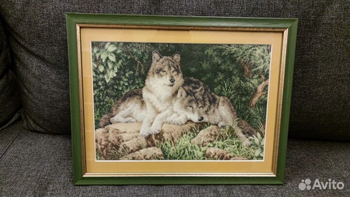 Картина (вышивка крестом)