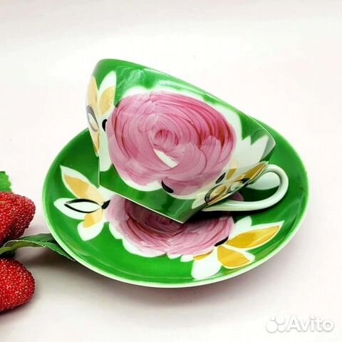 Чайная пара Дулево