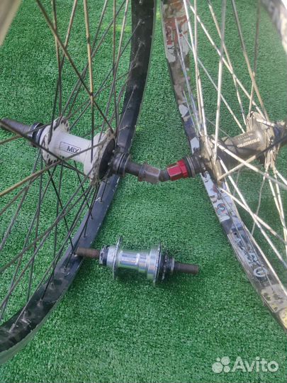 Много бмх деталей