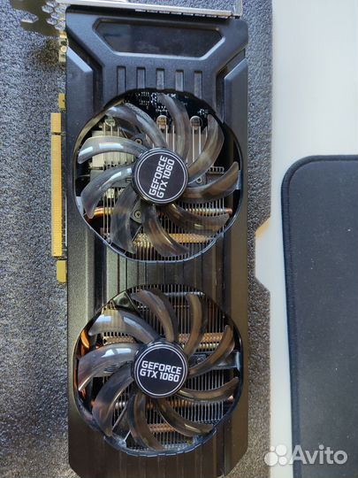 Видеокарта Palit GeForce GTX 1060 dual 6GB