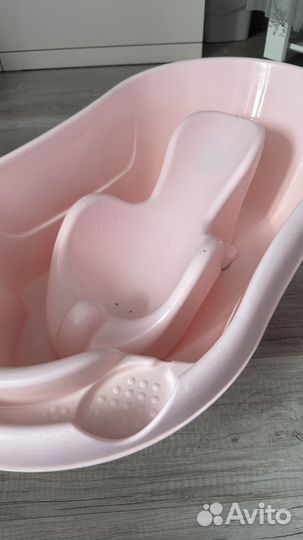 Ванночка для купания с горкой