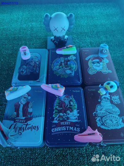 Носки новогодние в коробках