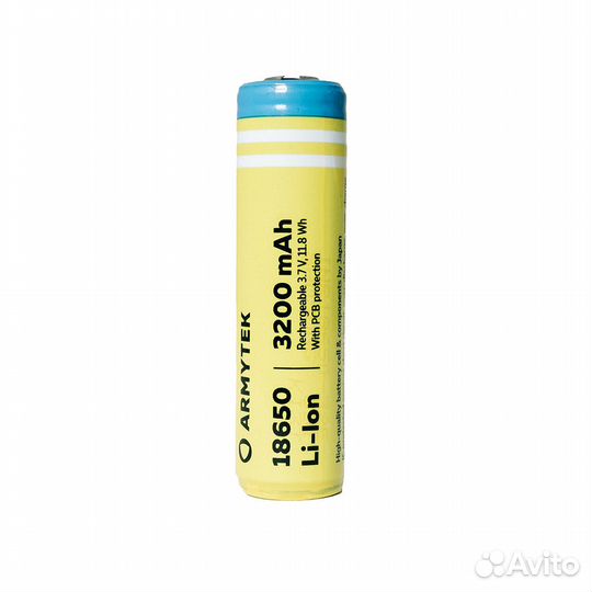 29160 Аккумулятор Armytek 18650 Li-Ion c защитой 3