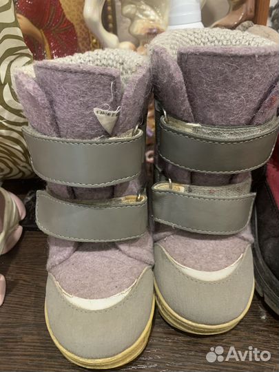 Ботинки зимние для девочки