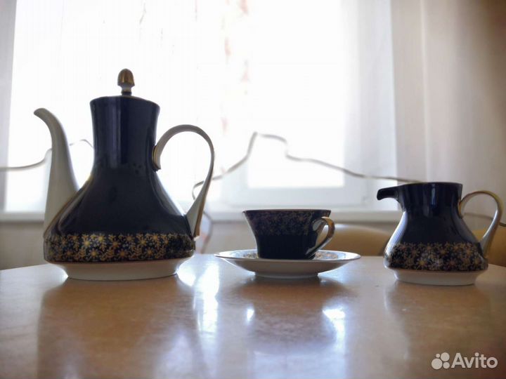 Фарфоровый сервиз Weimar Kobalt, 6 персон