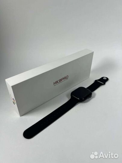 Смарт часы HK9PRO 45mm Black Titanium Case