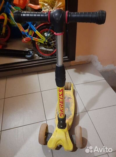 Самокат kreiss трехколесный