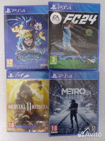 Игры на ps4 диски (обмен)