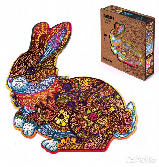 Деревянный пазл 200 эл. Zufa