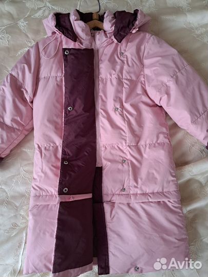 Пуховик на девочку