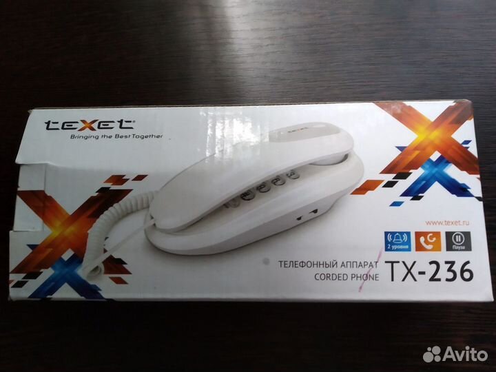 Телефонный аппарат тх-236.новый