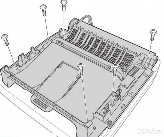 Scanner Unit Lower Cover Xerox Phaser 6121 mfp s