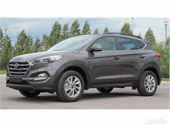 Рейлинги на крышу Hyundai Tucson III 2015-2020 апс