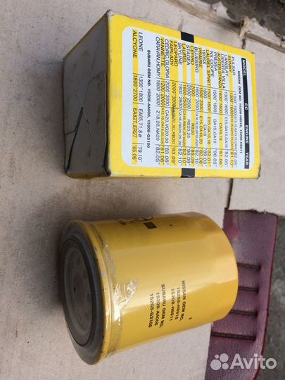 Масляный фильтр C207L (Nissan, Subaru 15208)