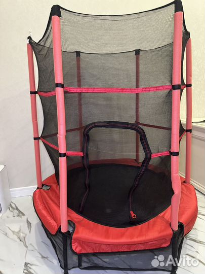 Батут с сеткой