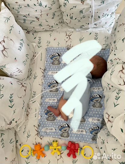 Бортики в детскую кроватку бу