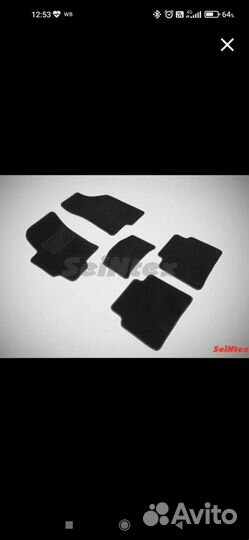 Коврики ворс hyundai elantra 2006 2011