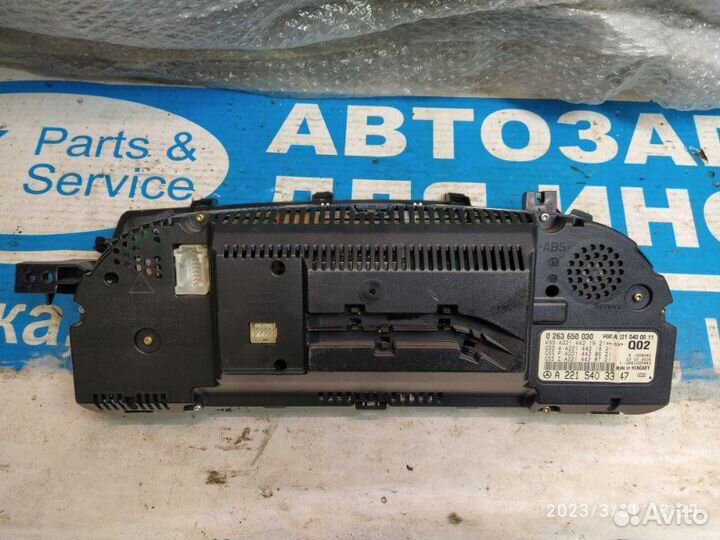 Панель приборов Mercedes-Benz S-Class W221