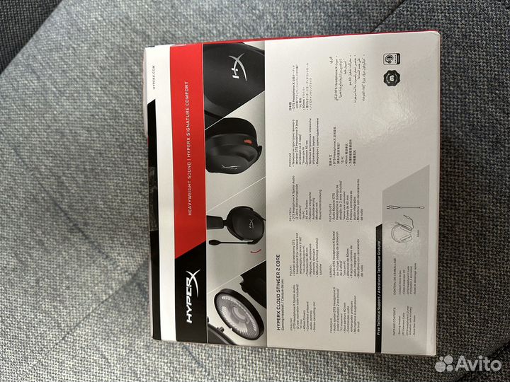 Наушники hyperx новые