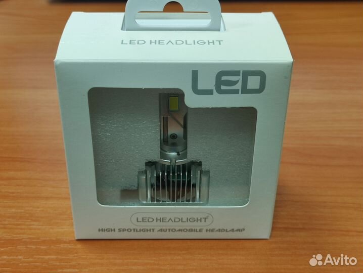 Лампы LED D1S 6000K комплект